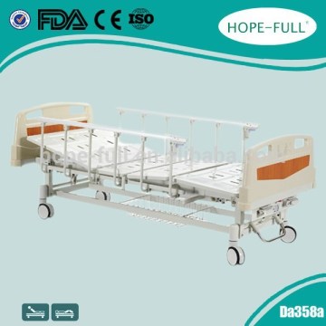 3 crank manual vibrating medical bed