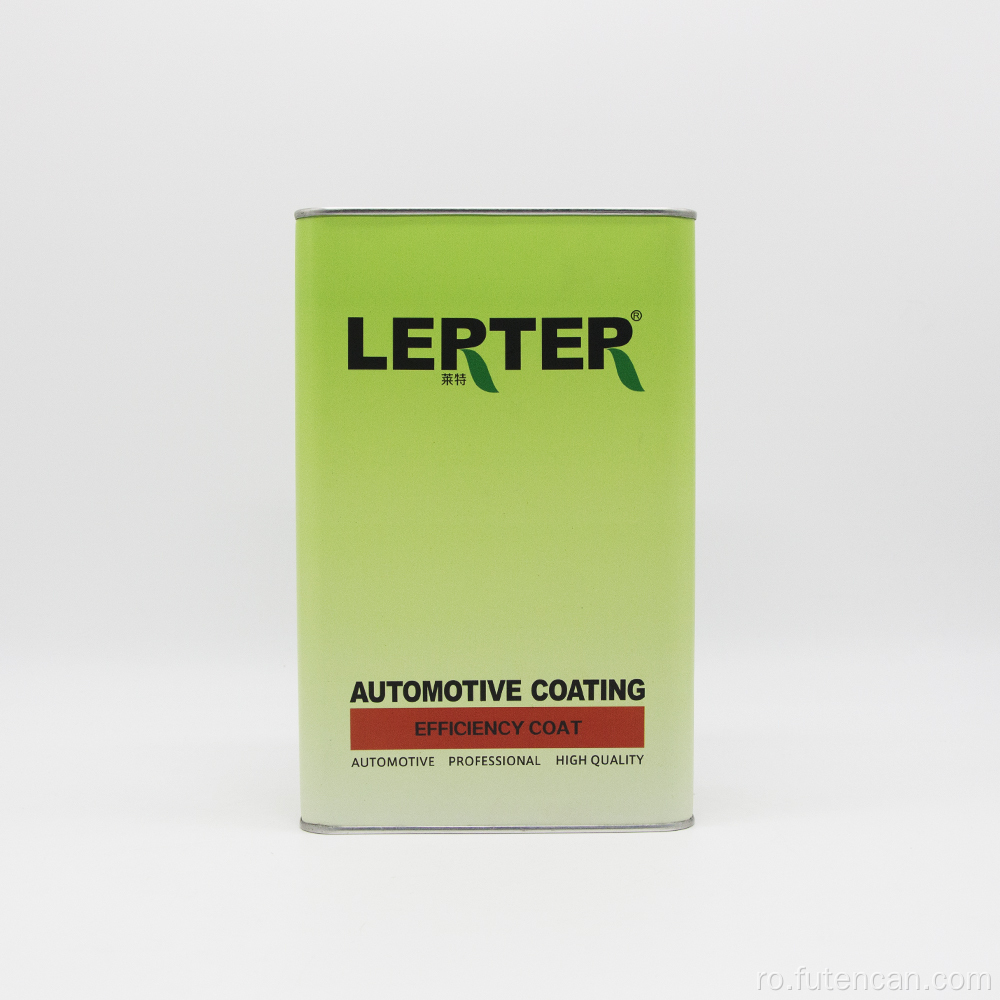 Recipiente metalice pătrate din tablă