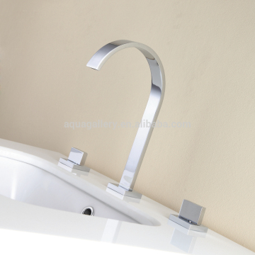 Dual Handle Two System Basin Faucet