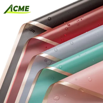 Golden Edge Luxury Flower Wrapping Paper - High Quality Packaging for Flowers in Phnom Penh