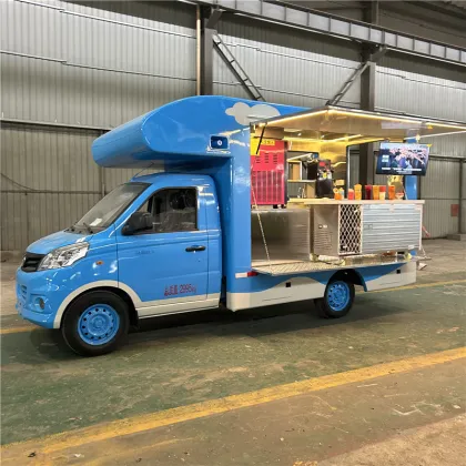 Portable Ice Cream Truck for Street Vending