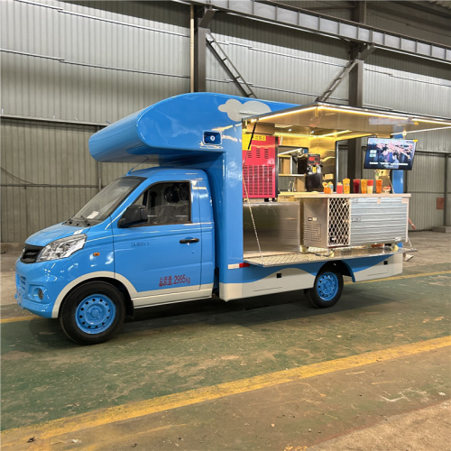 Caminhão de sorvete portátil para venda ambulante
