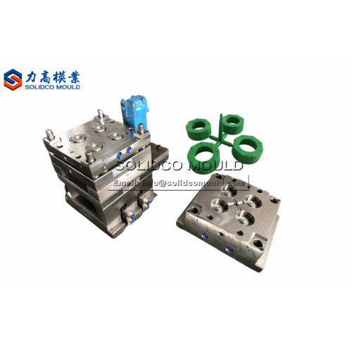 Custom high-quality 4-cavity plastic ppr pipe fitting mold