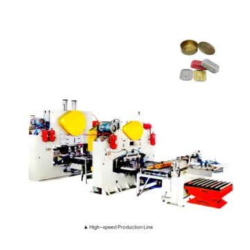 Automatic sardine fish can making machine