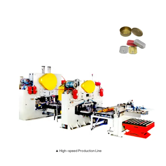 Automatic sardine fish can making machine