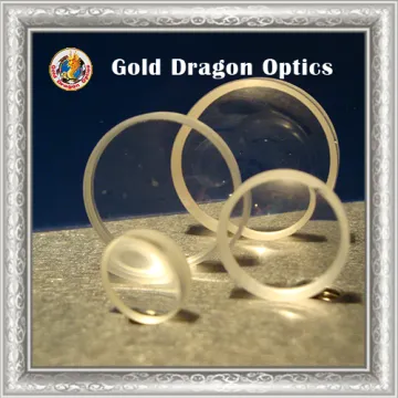 Focal Length -100mm  Fused Silica Meniscus Lenses
