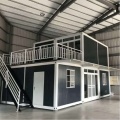 White detachable container house container 20ft Malaysia Vietnam turnkey prefab house