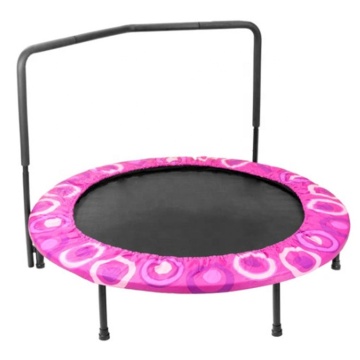 High Quality Indoor 48-inch Kids Trampoline With Handrail