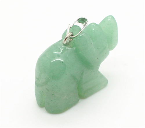 Pendentif Aventurine verte en forme de losange