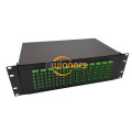 3U 72 Cores SC แผงแพทช์ไฟเบอร์ SC