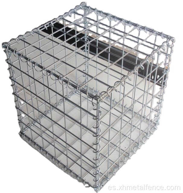 Caja de gabiones soldado de alambre de hierro galvanizado Xinhai