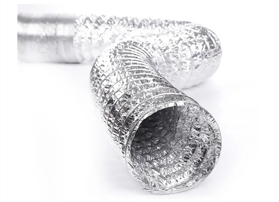 High Quality Aluminum Flexible Duct For Hvac Ventilation 25 Feet Long Or 10m Length 6 Jpg