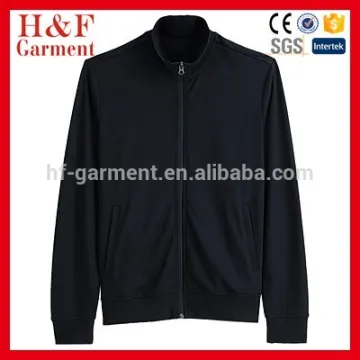 fashion design men high quality zip plain hoodies