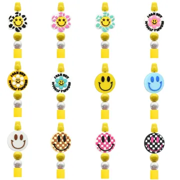 DIY Beaded Ballpoint Pen Accessories: Lovely Flowers Hand-Beaded Pen Decoration
