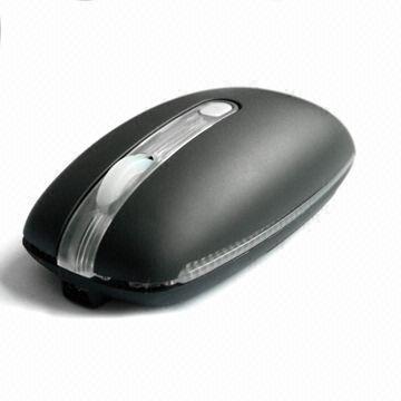 Wireless Optical Mouse with Zoom-in and Zoom-out Functions