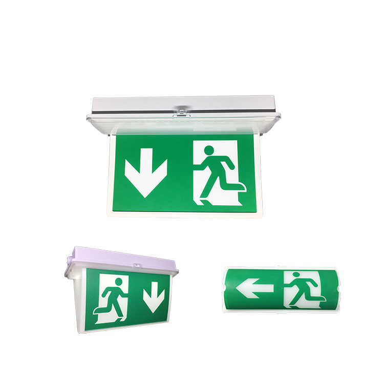 Double Sided Emergency Exit Light Ip65 8w (2)