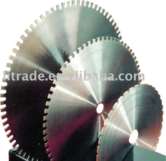 Big block diamond cutting blade, saw blade for cutting block,razor blade