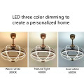 Simple modern design ceiling fan light