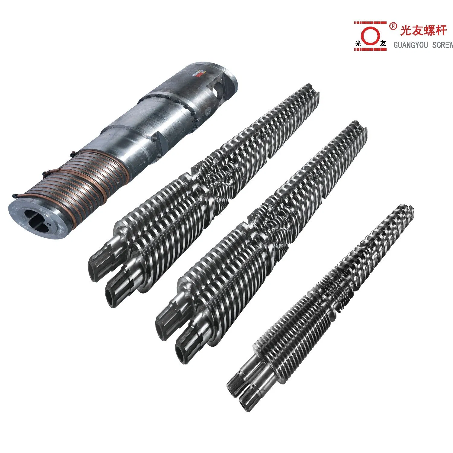 Bimetallic Screw Cylinder para sa WPC Board Conical Twin Screw Barrel