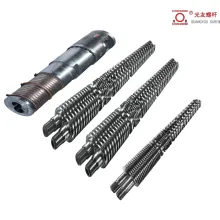 Bimetallic Screw Cylinder para sa WPC Board Conical Twin Screw Barrel