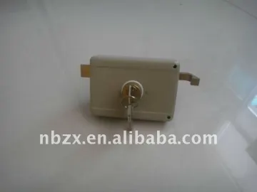 ATLAS security rim lock with 3 brass keys