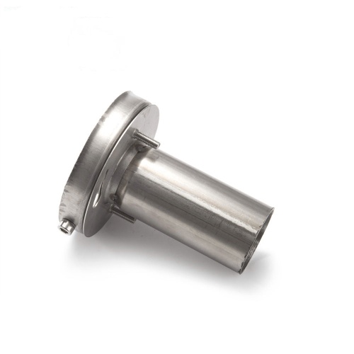 Stainless steel adjustable tail throat muffler