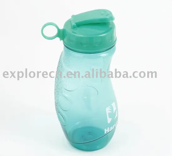 Plastic sports bottle