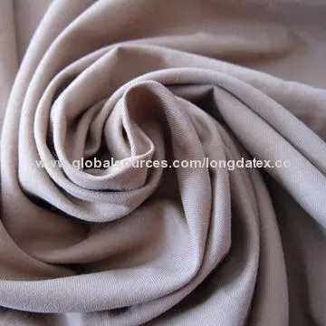 Moisture-absorbent fabric, 70D*21S/152*89 construction, weighs 153gsm, 58-inch width