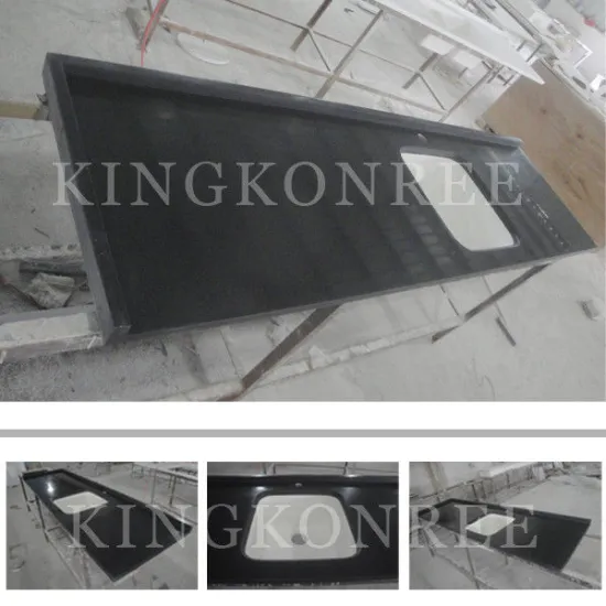 Eased Edge Artificial Stone Acrylic Solid Surface Worktops 18mm Thickness