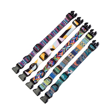 Custom Logo Polyester Dog Training Collar