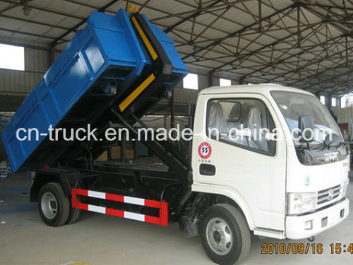 Cina Hotsales 4cbm 4ton Hook Lift Garbage Truck