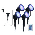 Afstandsbediening 16 kleuren veranderende RGB LED -spotlight