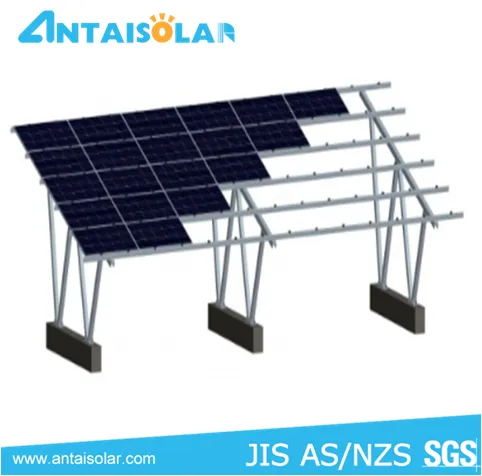 solar panel bracket for solar carport for solar system 5kw