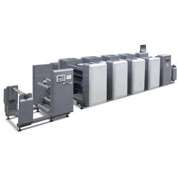 High Speed JA-900 Jingda Brand Automatic Offset Printing Machine for Non Woven Bags and BOPP Tape