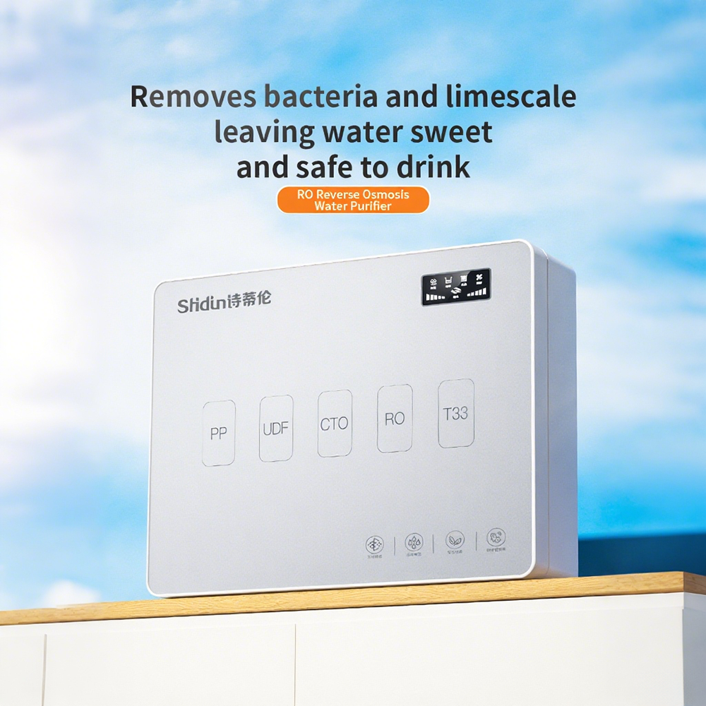 Silver Quick-Connect 5-Stage RO Water Purifier