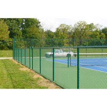 Anping factory produce PVC chain link fence