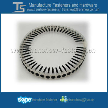Black cheap Collated drywall screws factory China
