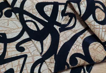 Upholstery Fabrics Jacquard Flocking Fabric for Sofa