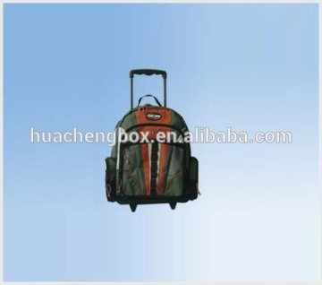 Huachengbox R3952 green pole-drawing schoolbags