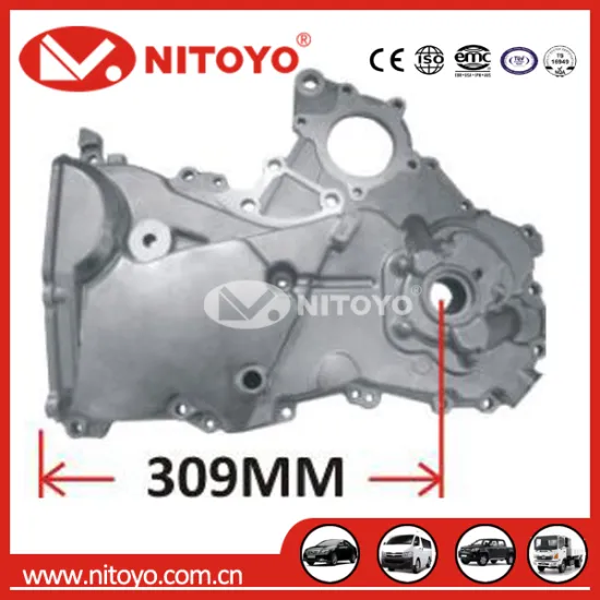 NITOYO Oil Pump Timing Cover 15100-21030 1510021030 for Yaris 1NZFE Oil Pump Timing Cover