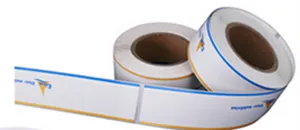 Blank Self Adhesive Label Sticker Paper Roll For Barcode Printing