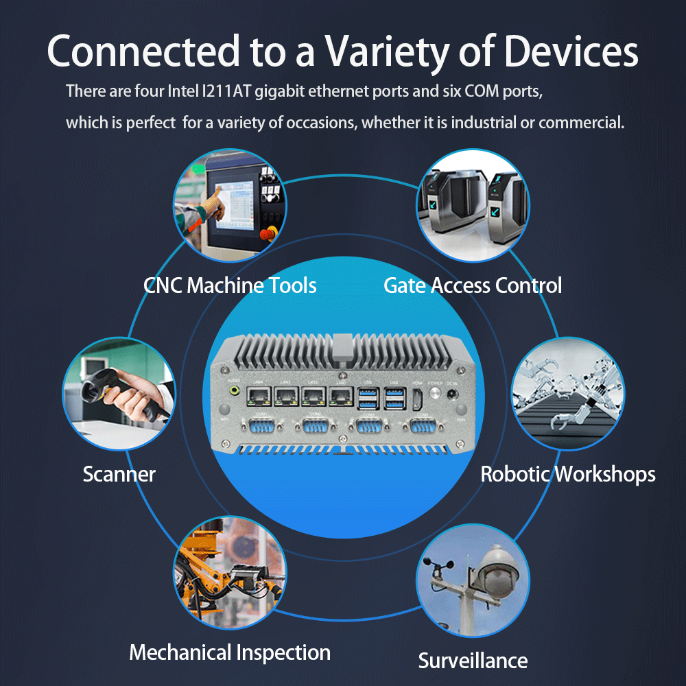 Fanless Industrial Pc Rs485