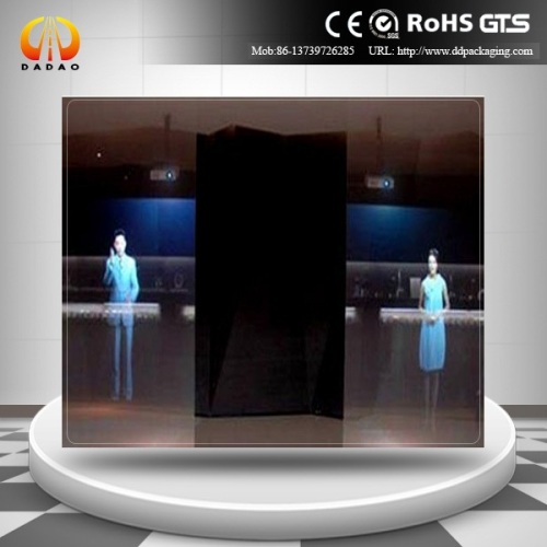 China 45 degree pepper ghost hologram projection film Supplier