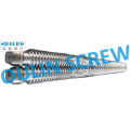 Weber Ce8 Conical Twin Screw and Barrel for Pipe, Profile, Sheet Extrusion