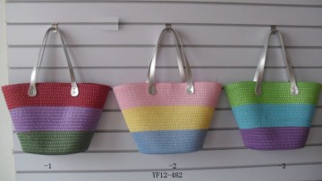 wholesale colorful PP shopping bags for lady 2015,women's hand bags