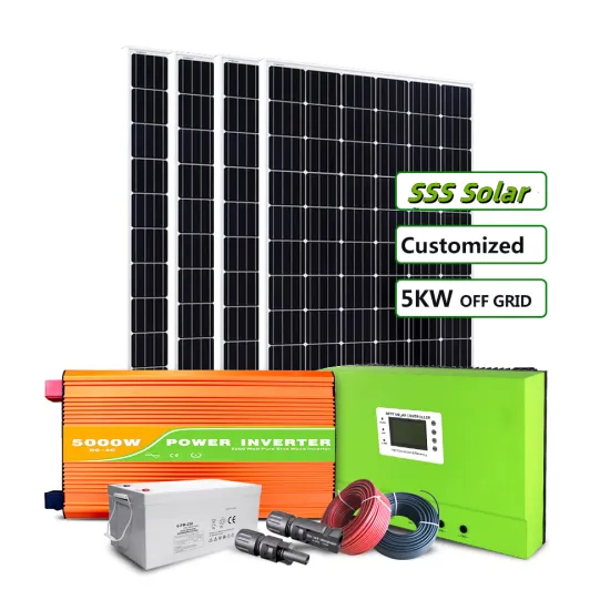 SSS Solar Residential 5000 Watt 5KW Solar Off-Grid System: Your Complete Photovoltaic Off-Grid Solution