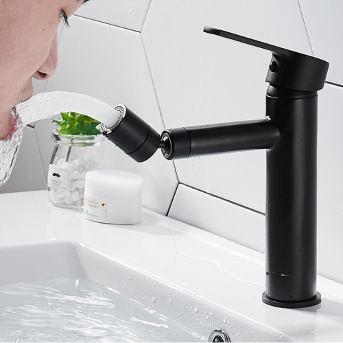 304 Stainless Steel Single Handle Bathroom Basin Faucet