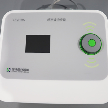 Portable ultrasonic physiotherapy device for pain relief