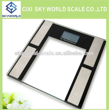 digital body fat function test color custom scale