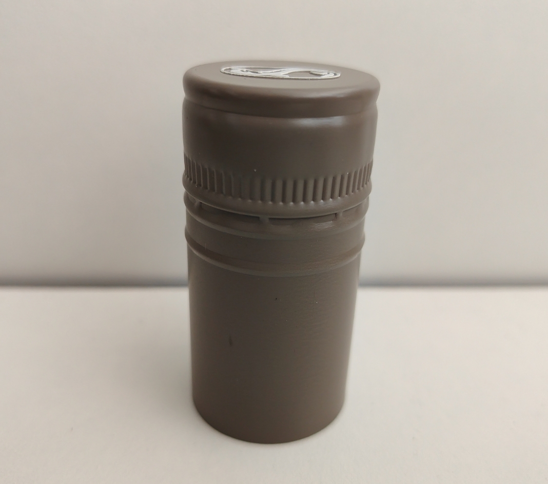 non-refillable aluminum screw cap for bottle packaging